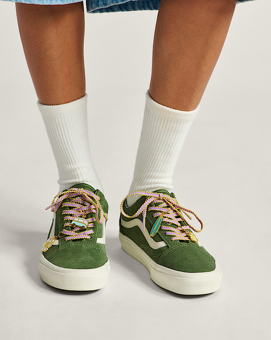 vans retro california shoe charm set