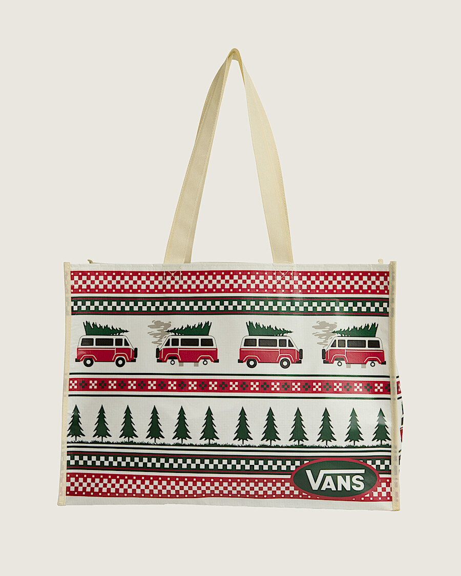 winter family trip reusable bag