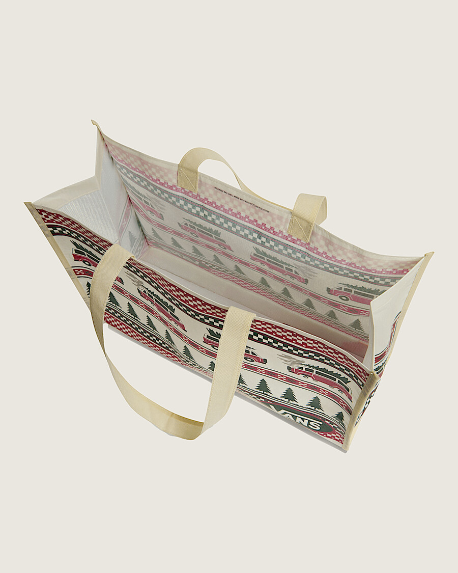winter family trip reusable bag