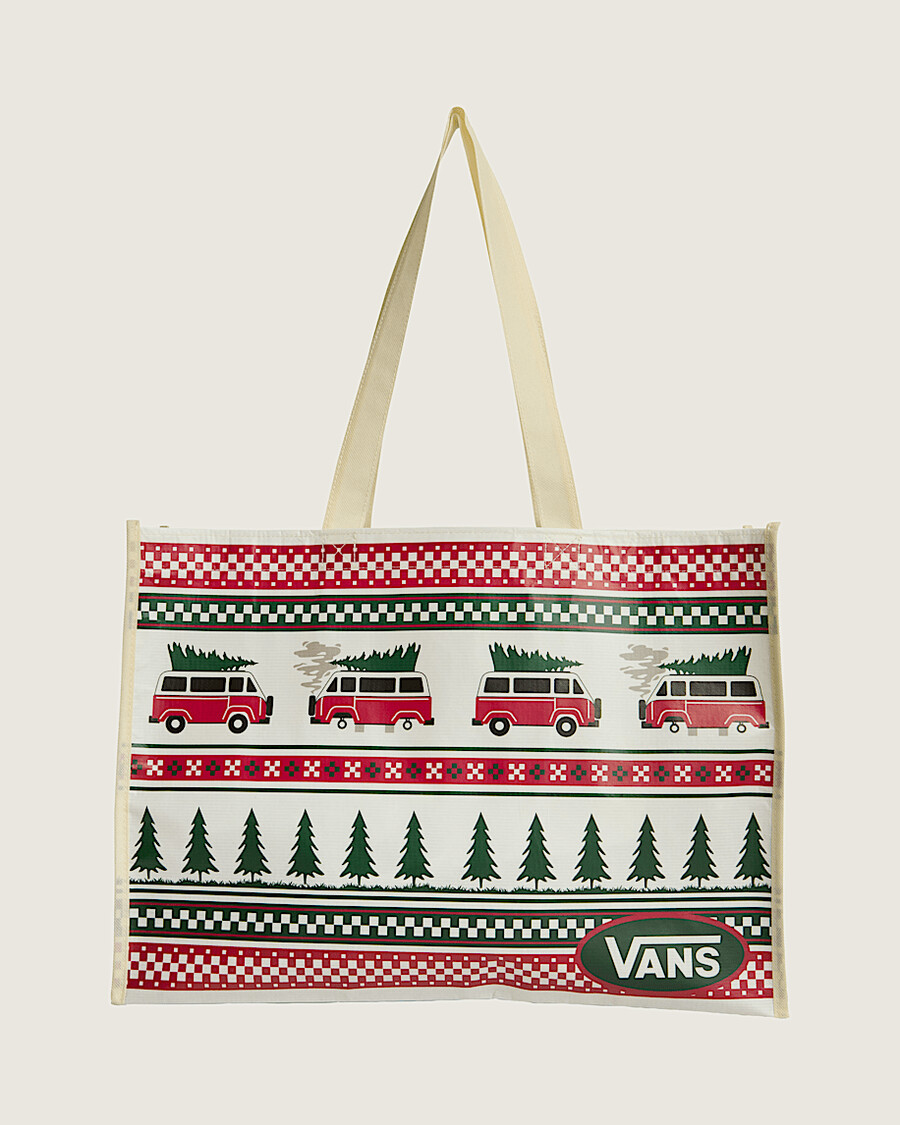 winter family trip reusable bag