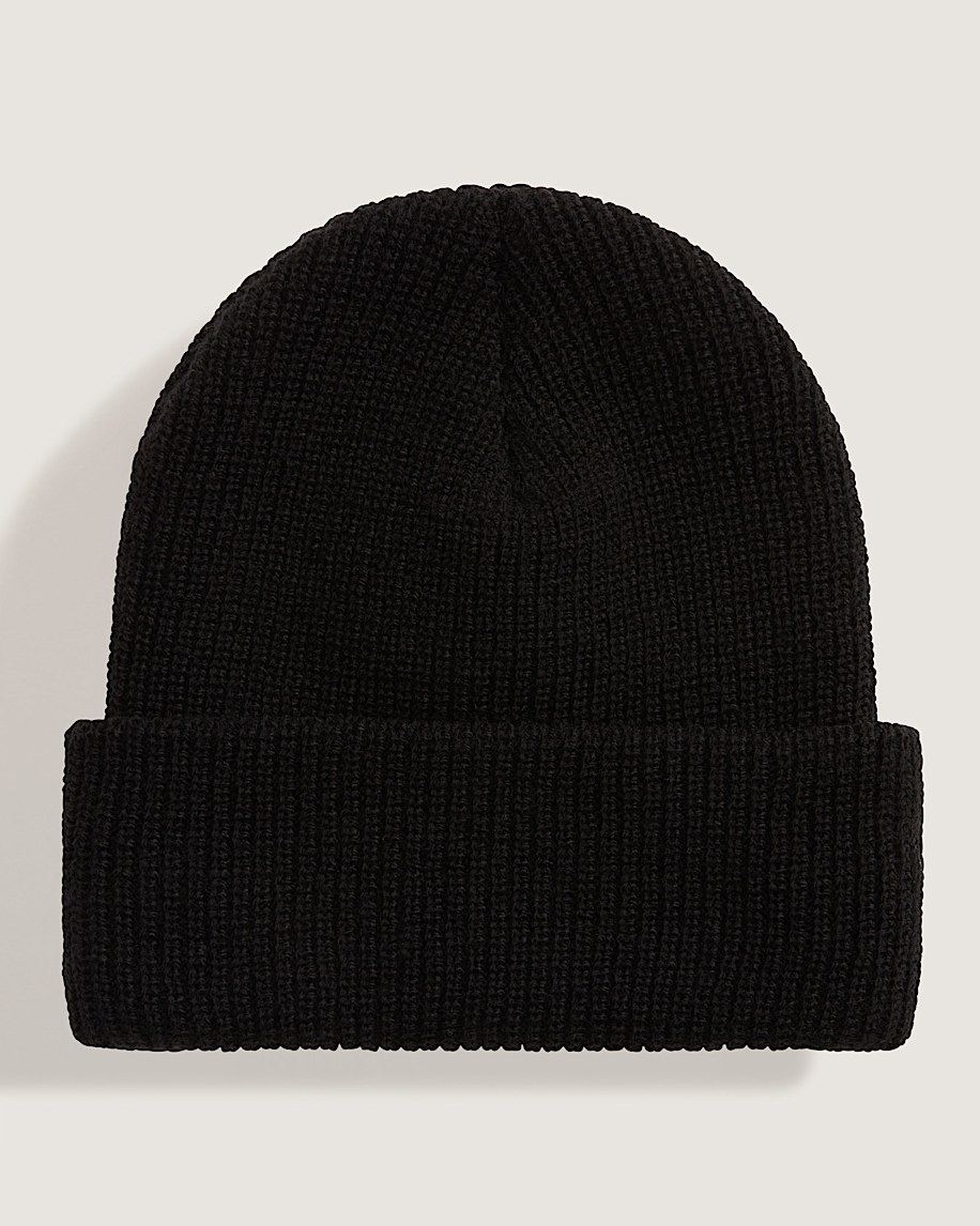 hex patch cuff beanie