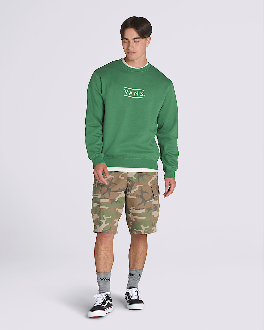 half box crew sweatshirt