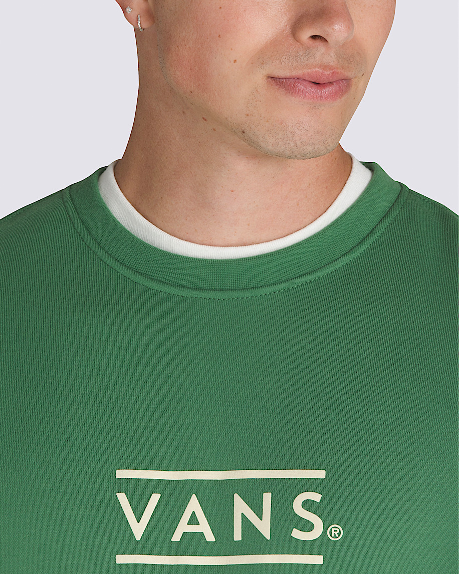 half box crew sweatshirt