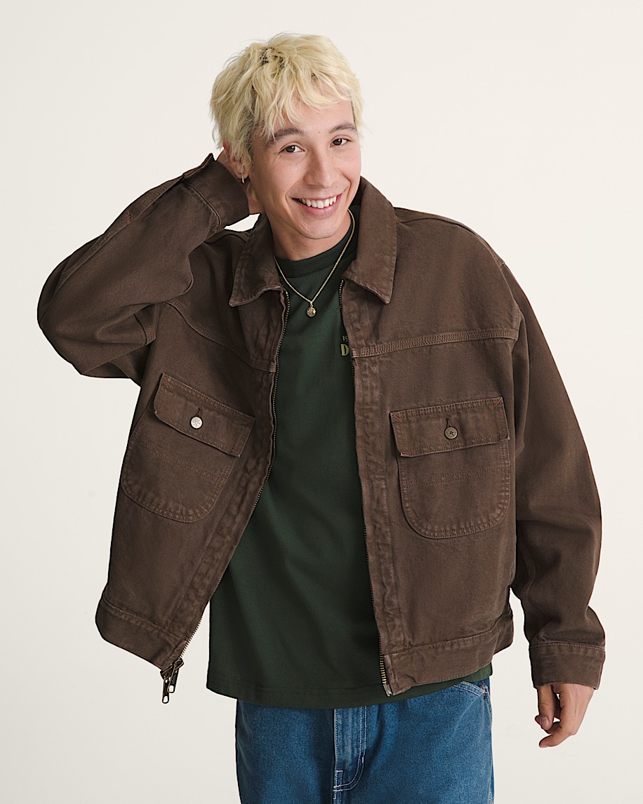 skate garage denim jacket