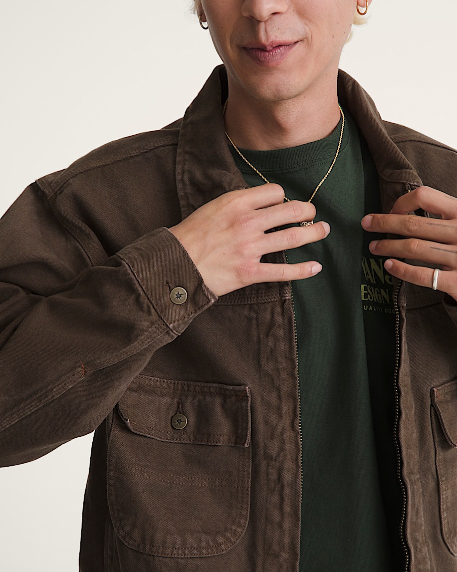 skate garage denim jacket