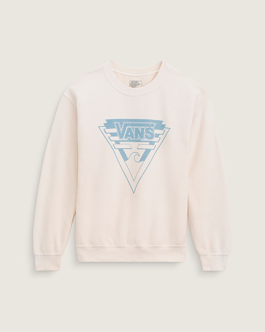 waffle shop wave blend crewneck sweatshirt