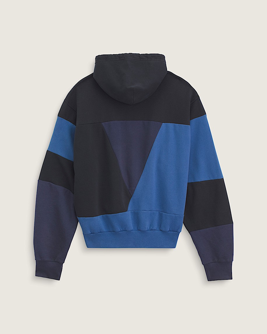 waffle shop reimagined pieced hoodie
