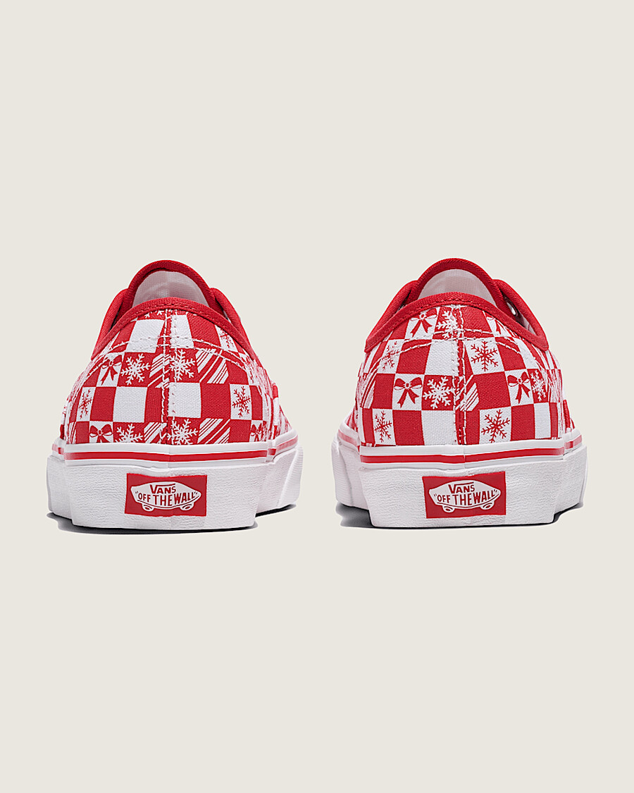 customs authentic holiday checkerboard shoe