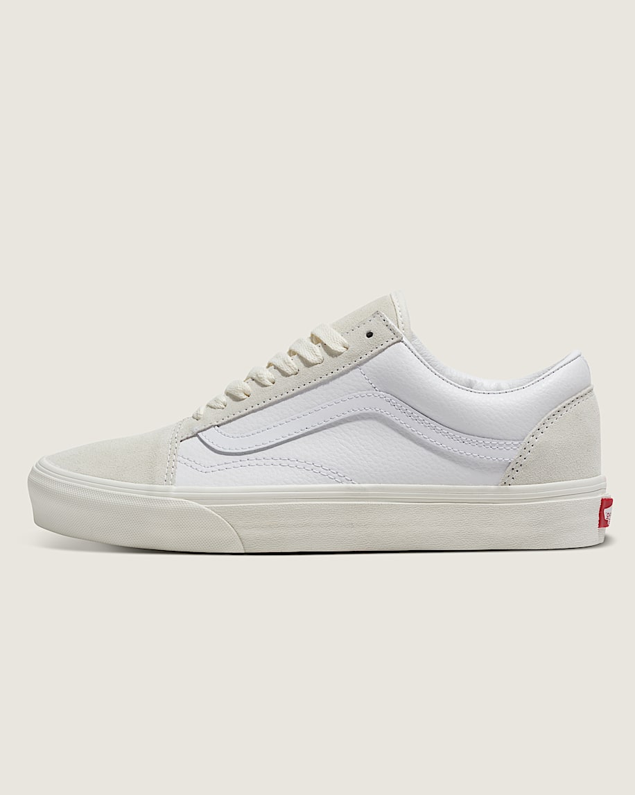 customs old skool leather shoe
