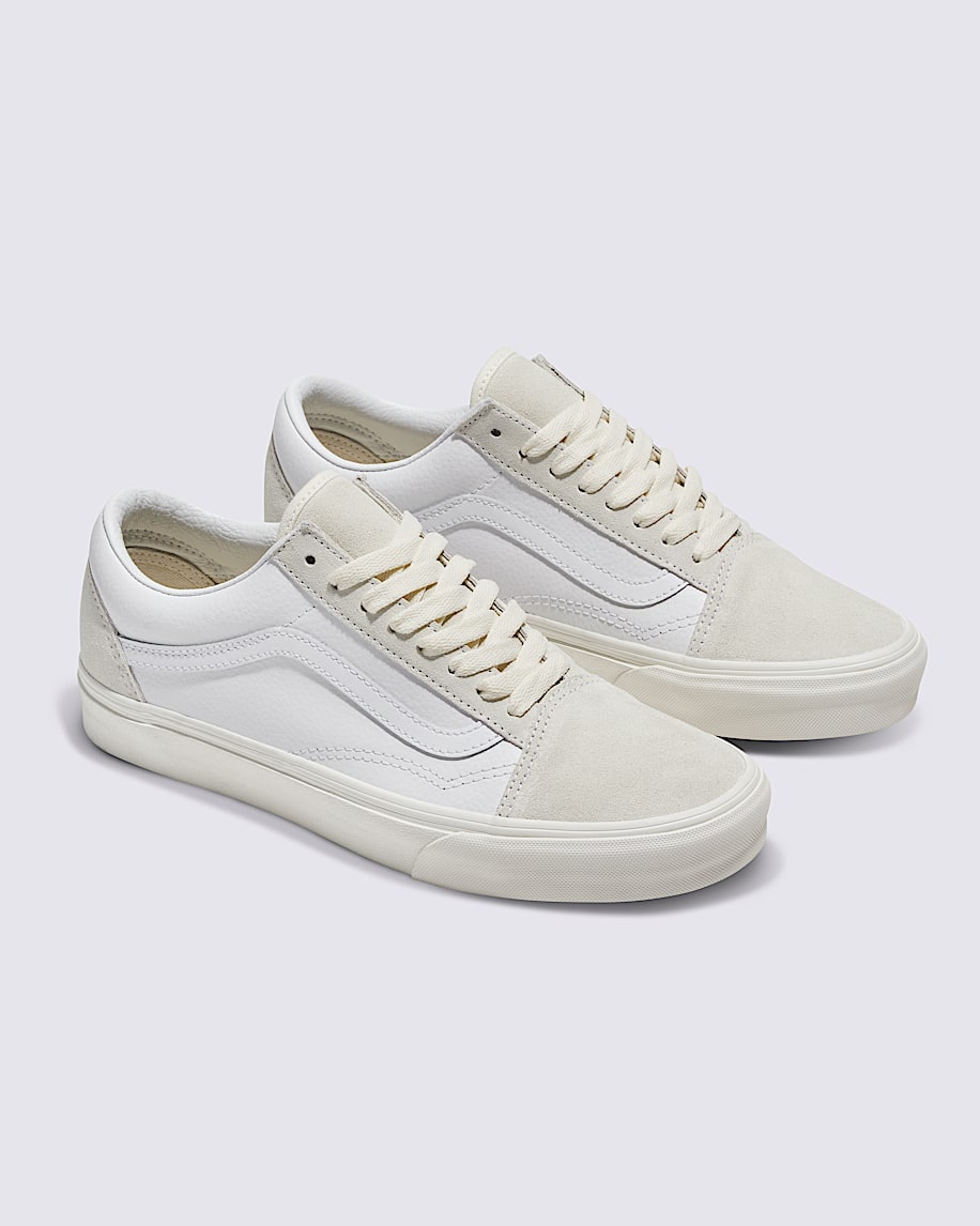 customs old skool leather shoe