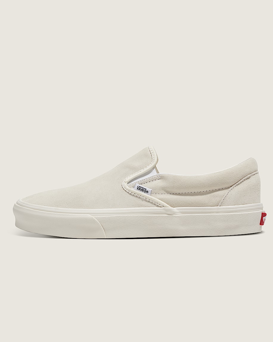 customs classic slip-on suede shoe
