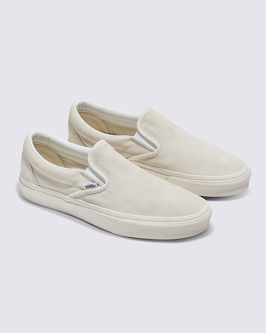 customs classic slip-on suede shoe