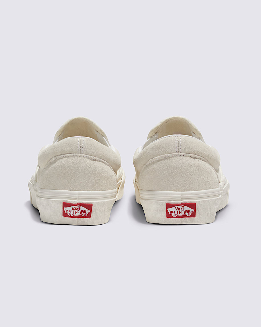customs classic slip-on suede shoe