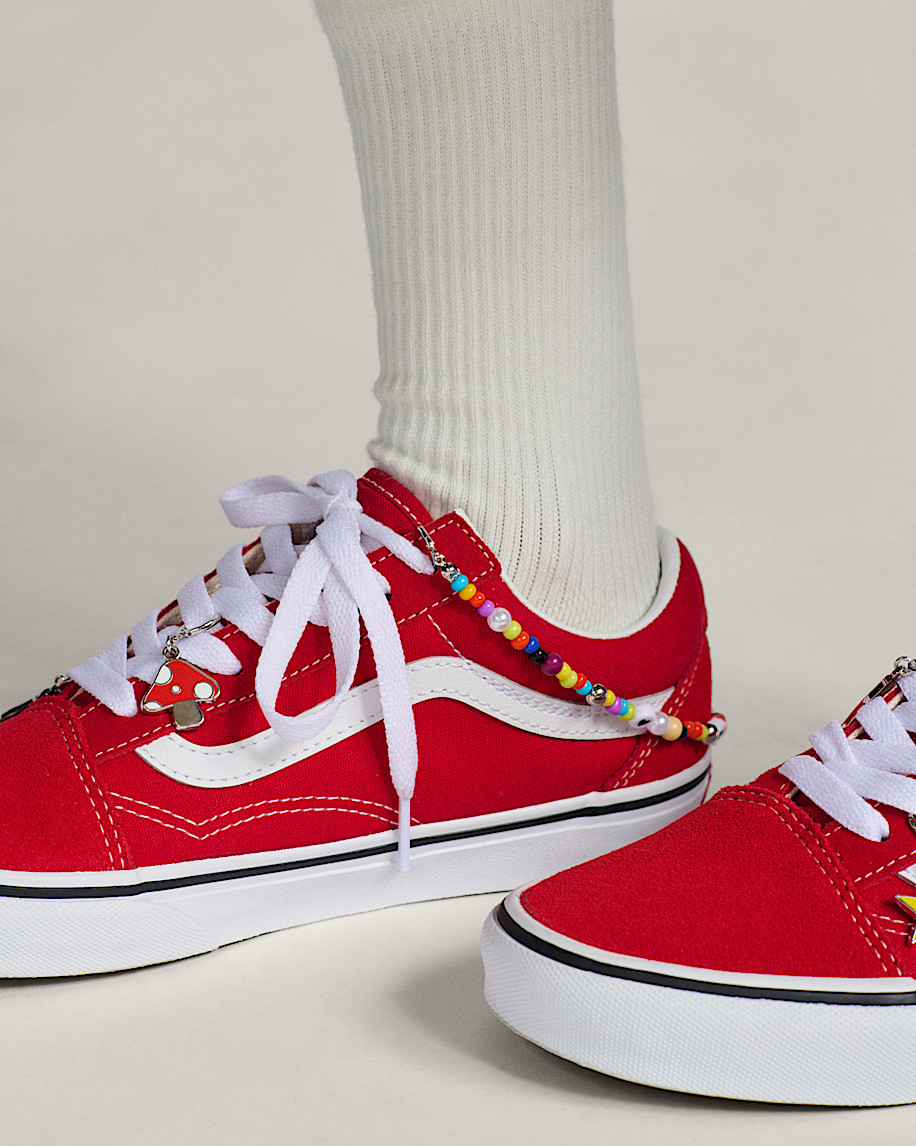 vans beaded board shoe charm set