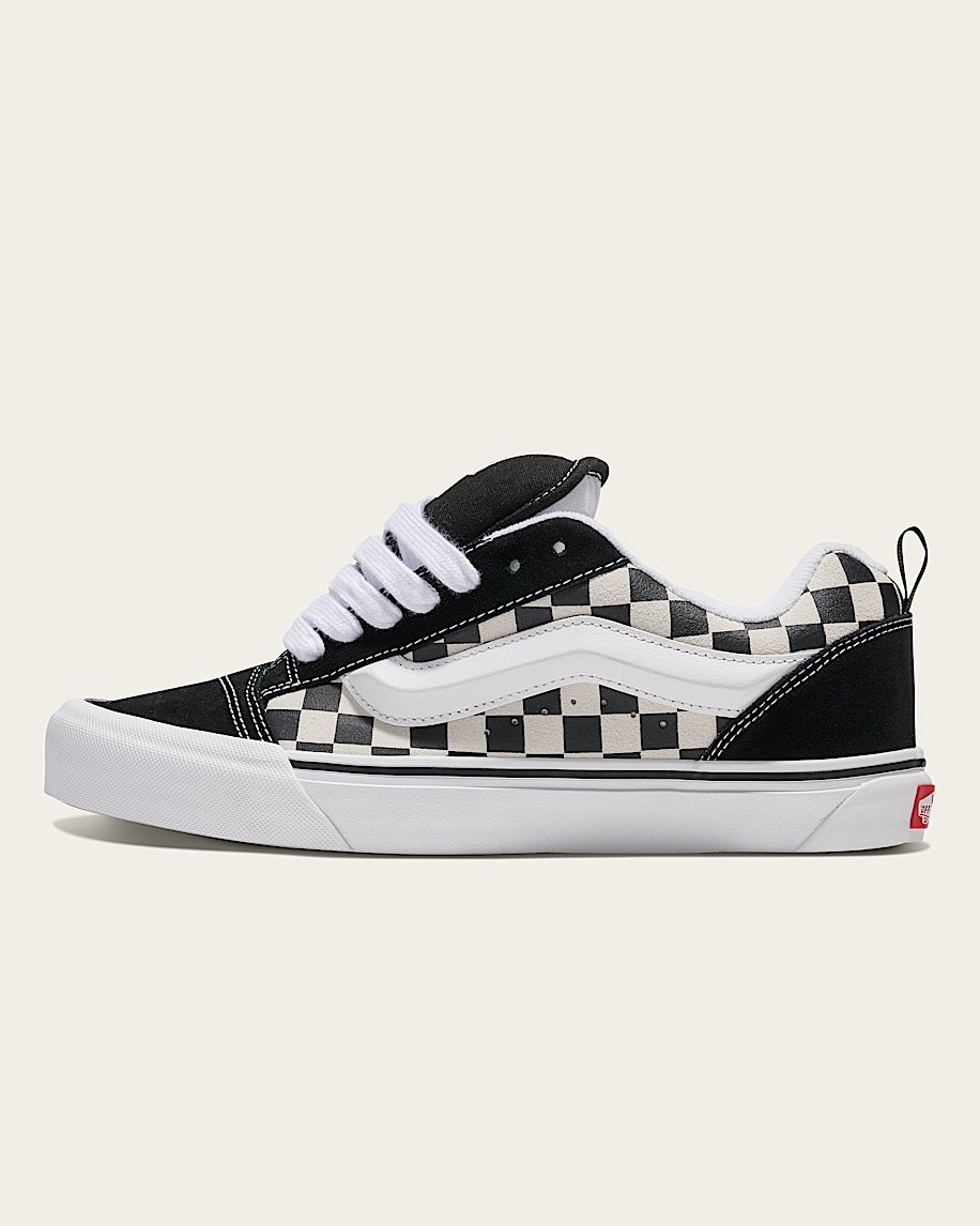 knu skool checkerboard shoe
