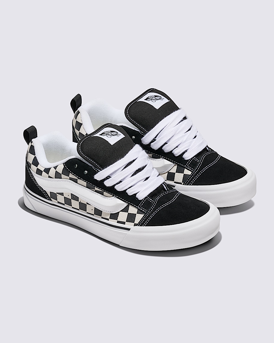 knu skool checkerboard shoe