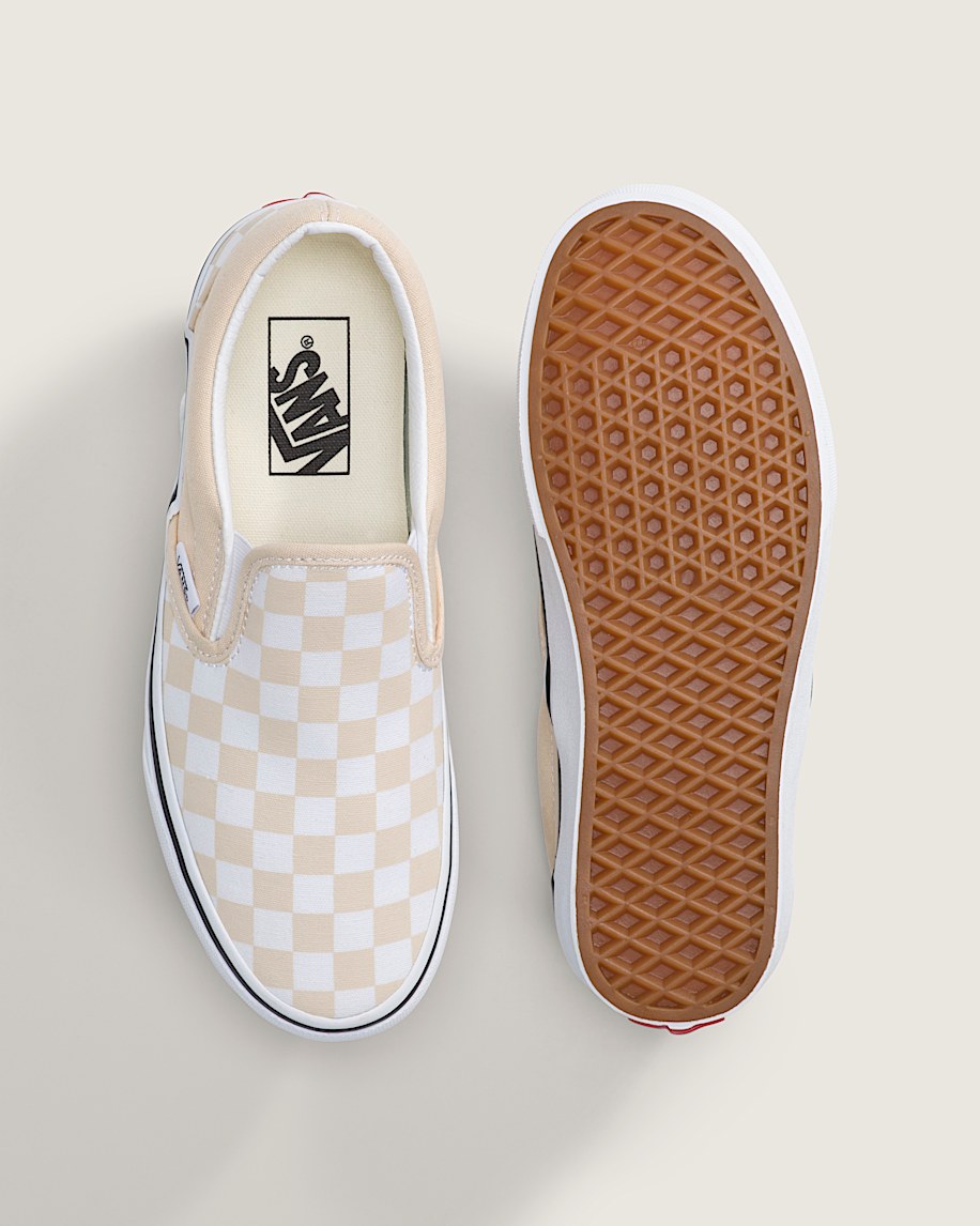 classic slip-on checkerboard shoe