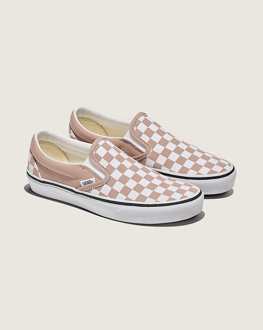 classic slip-on checkerboard shoe