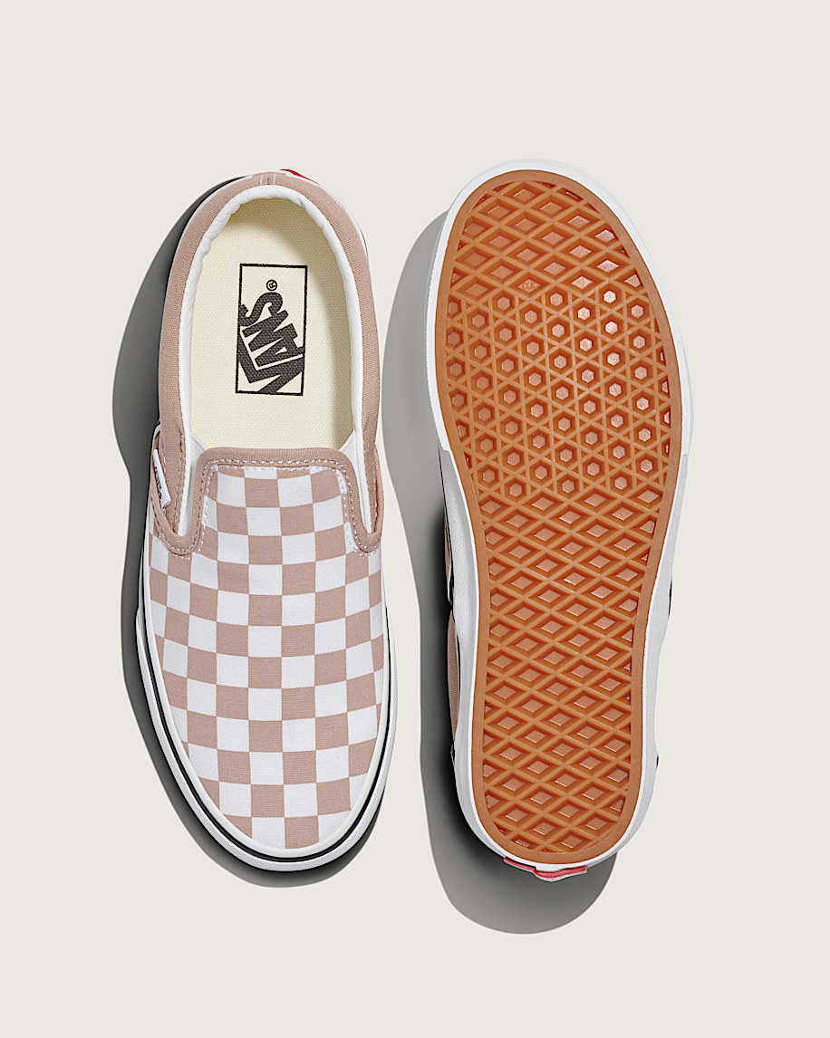 classic slip-on checkerboard shoe