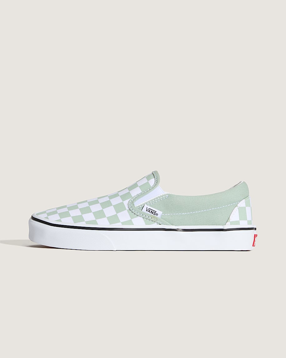 classic slip-on checkerboard shoe
