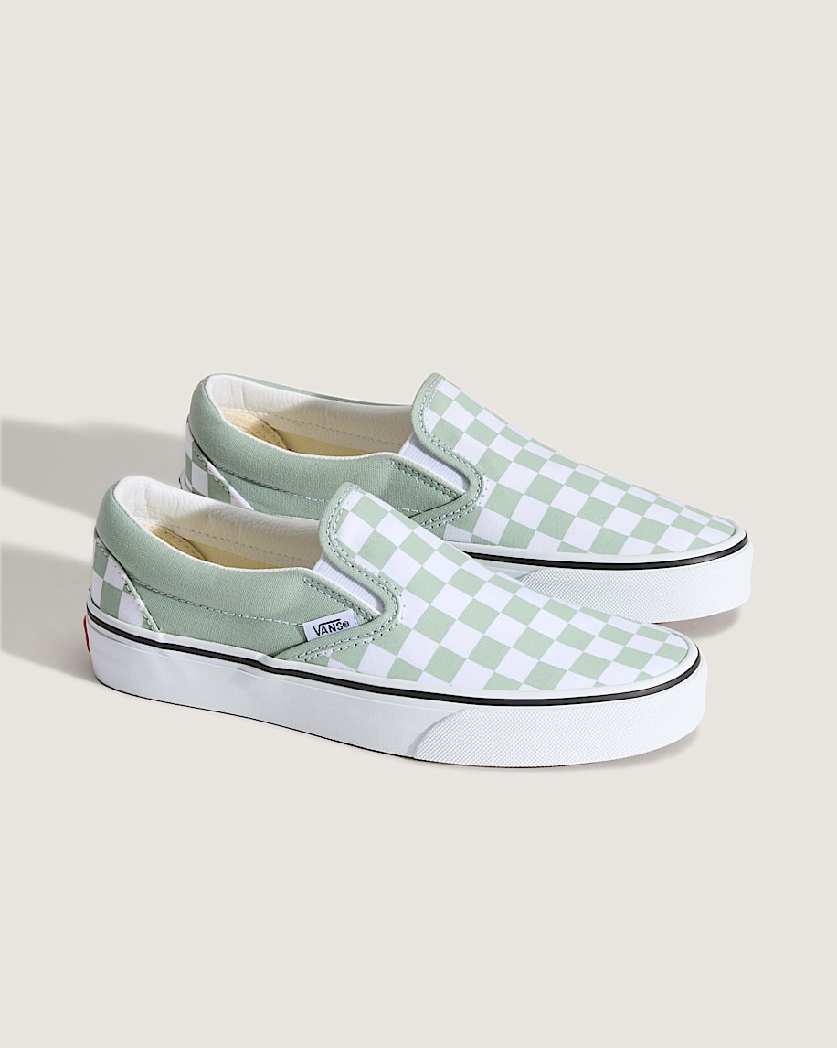 classic slip-on checkerboard shoe