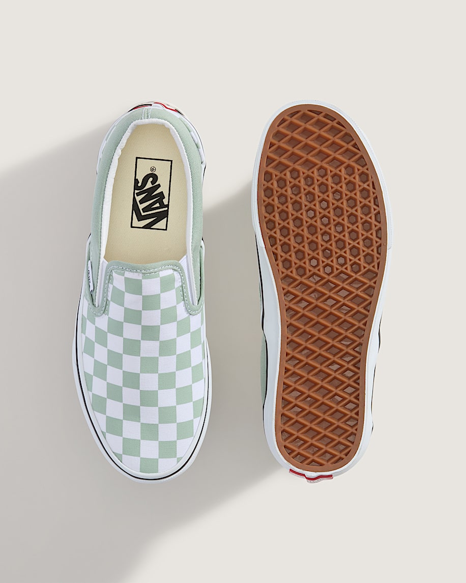 classic slip-on checkerboard shoe