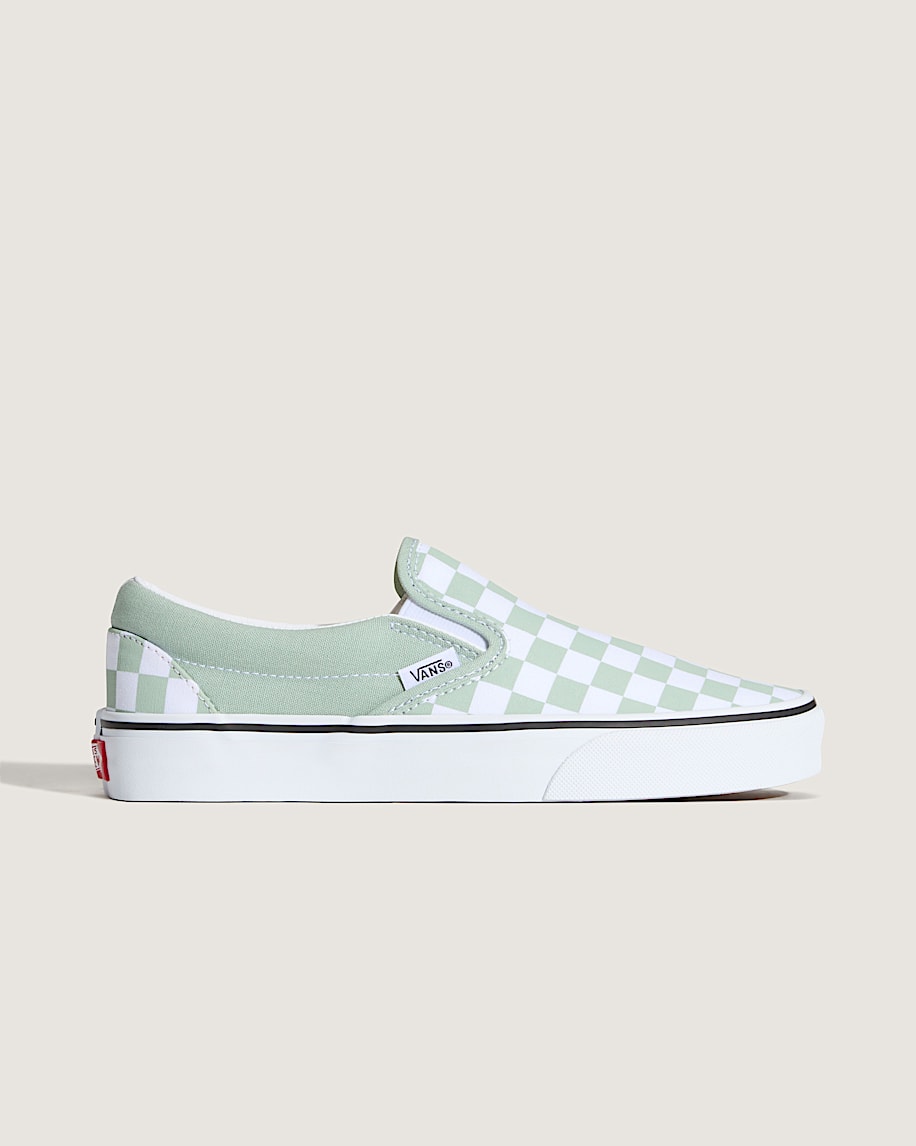 classic slip-on checkerboard shoe