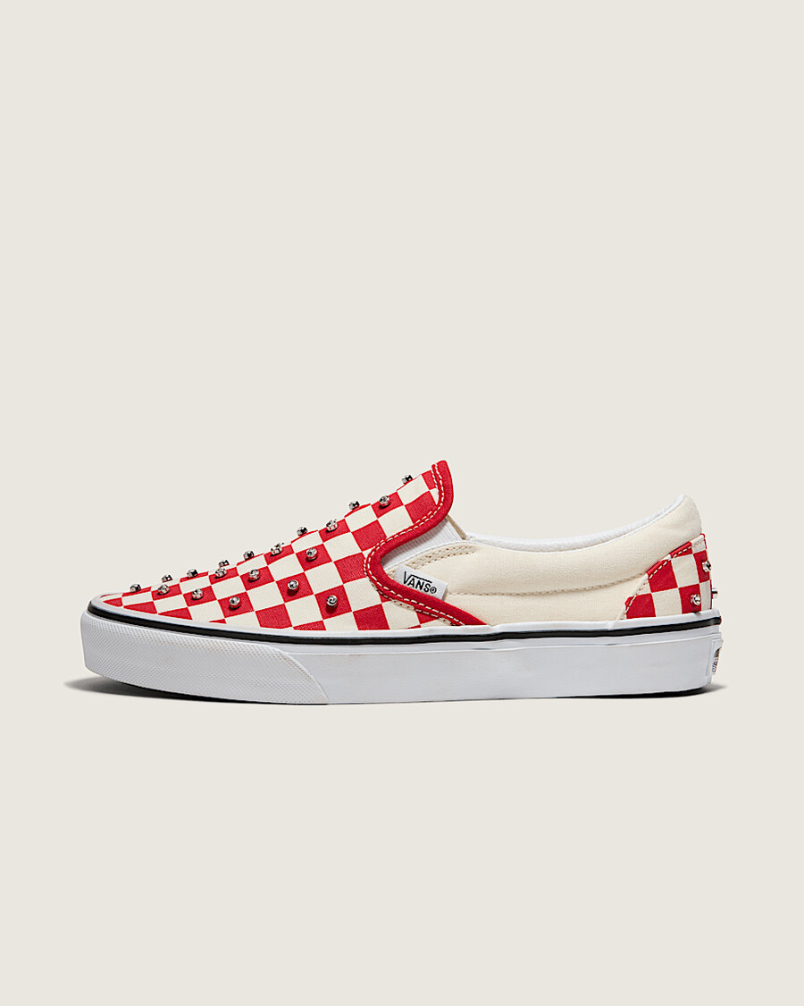 classic slip-on checkerboard shoe