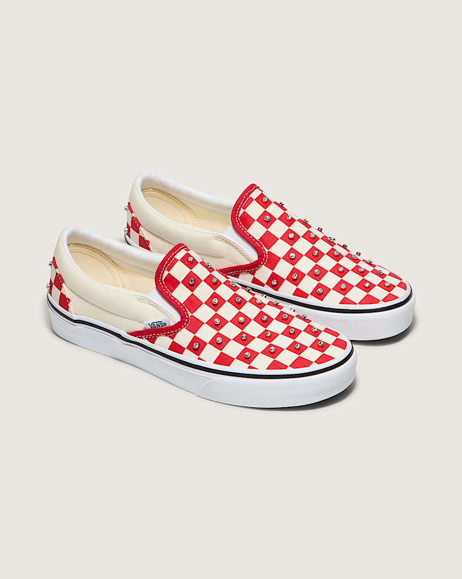 classic slip-on checkerboard shoe