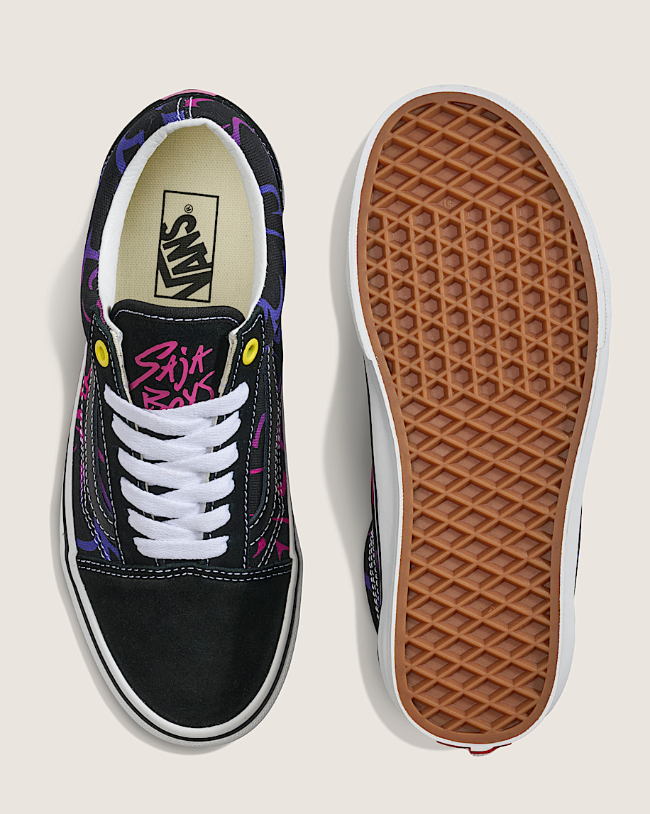 kpop demon hunters x vans old skool shoe