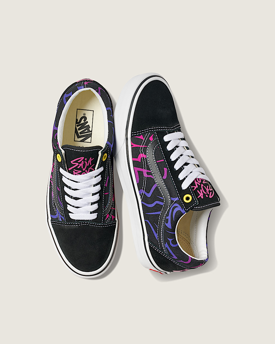 kpop demon hunters x vans old skool shoe