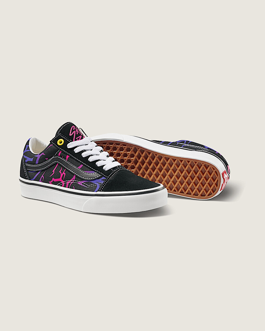 kpop demon hunters x vans old skool shoe