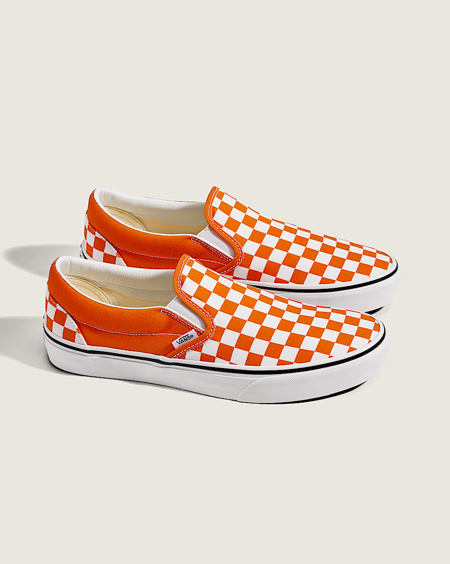 game day classic slip-on checkerboard shoe