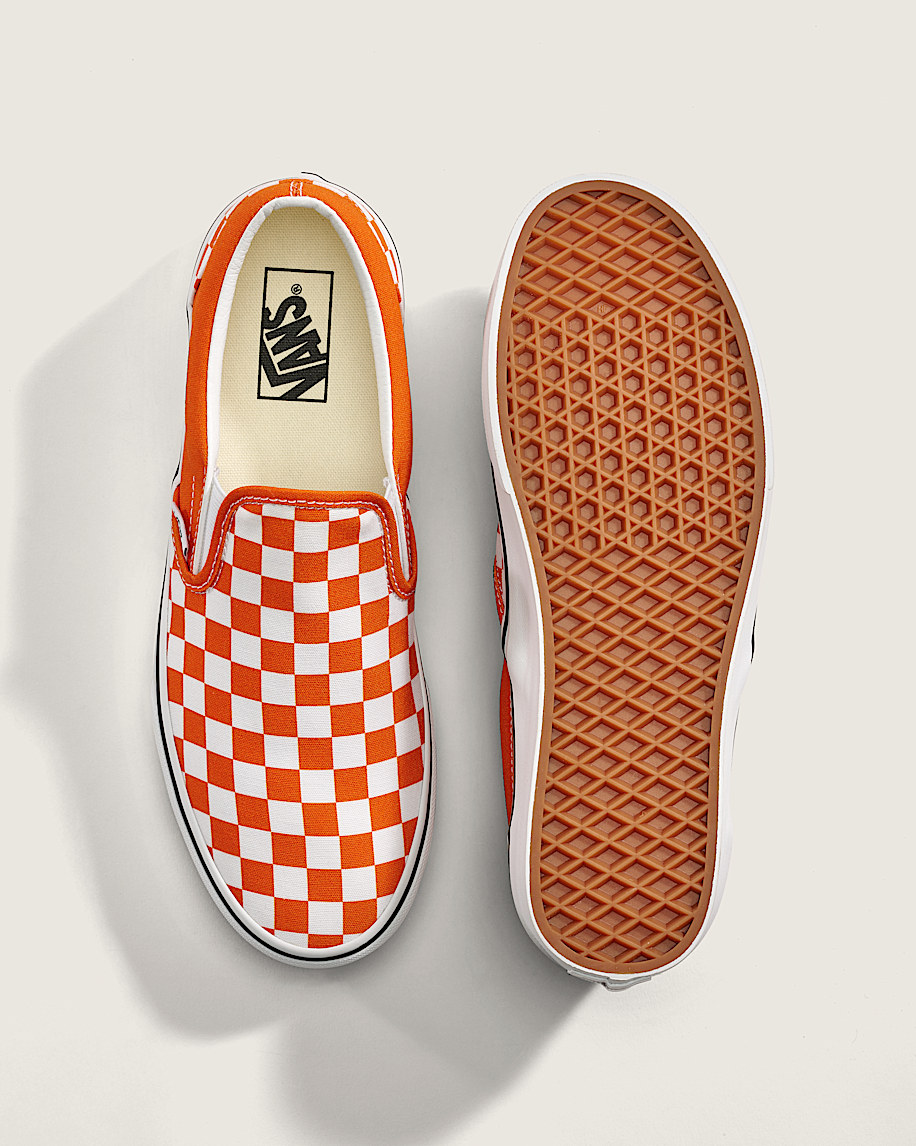 game day classic slip-on checkerboard shoe