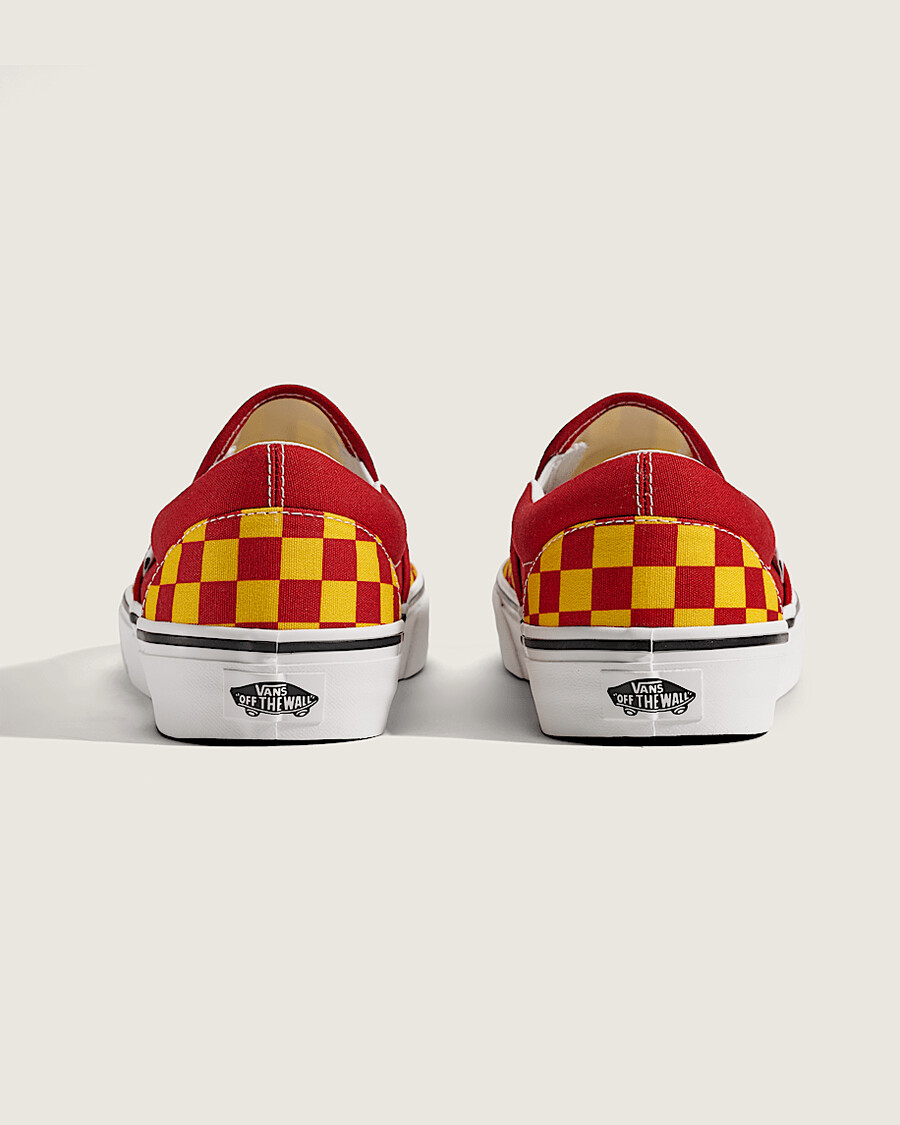 game day classic slip-on checkerboard shoe