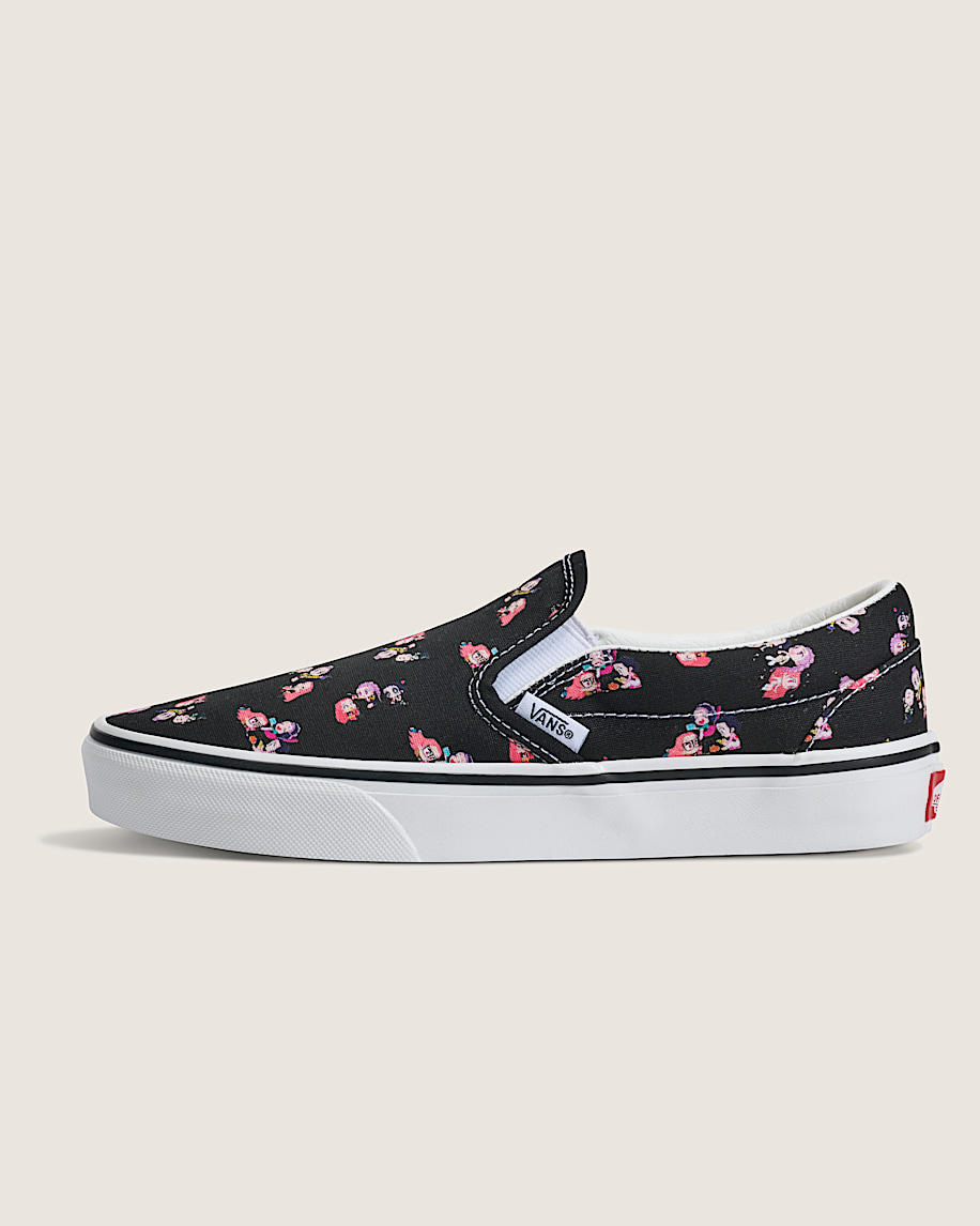 kpop demon hunters x vans classic slip-on shoe