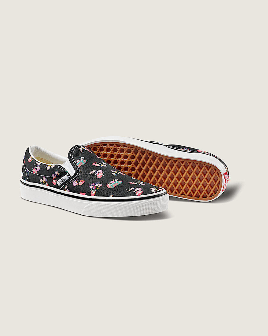 kpop demon hunters x vans classic slip-on shoe