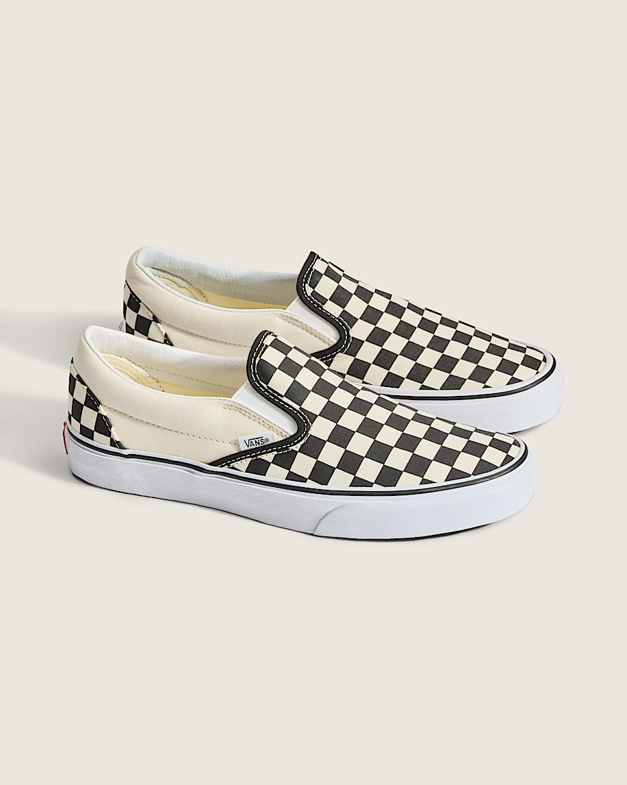 classic slip-on checkerboard shoe