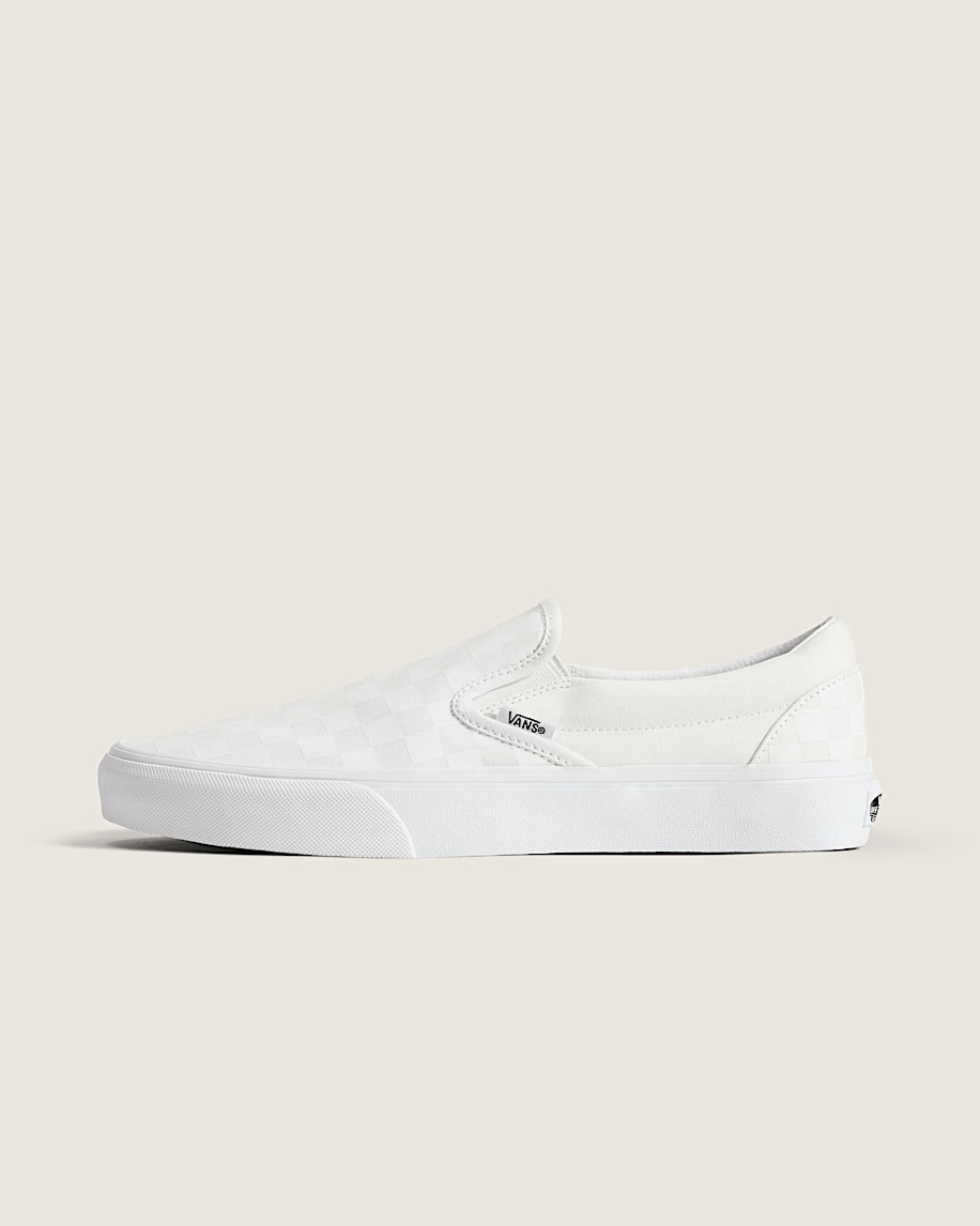 classic slip-on checkerboard shoe