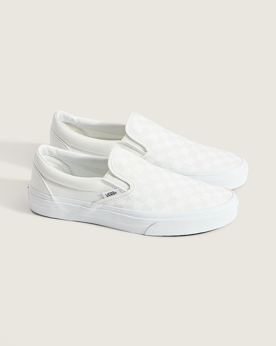 classic slip-on checkerboard shoe