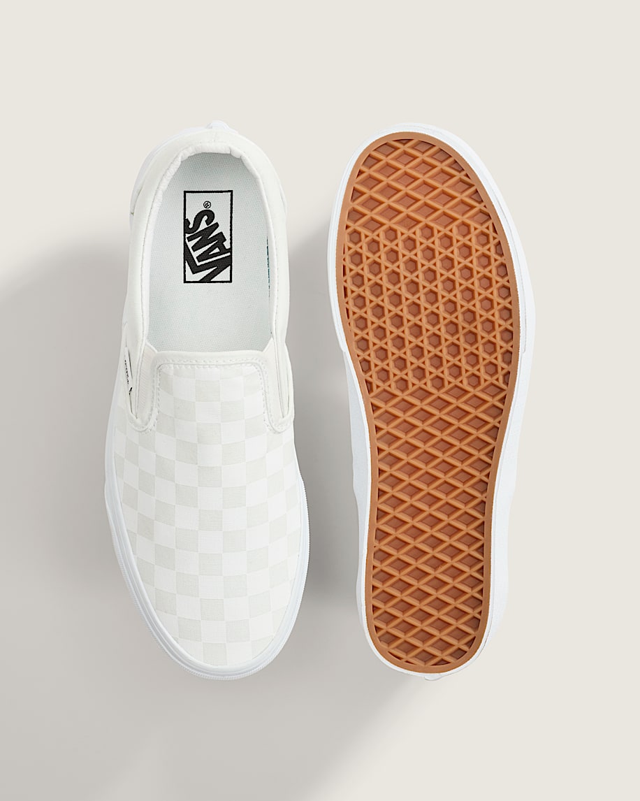 classic slip-on checkerboard shoe