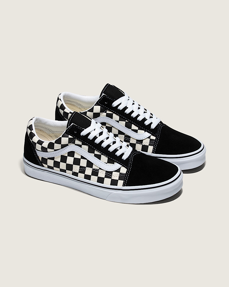 old skool checkerboard shoe