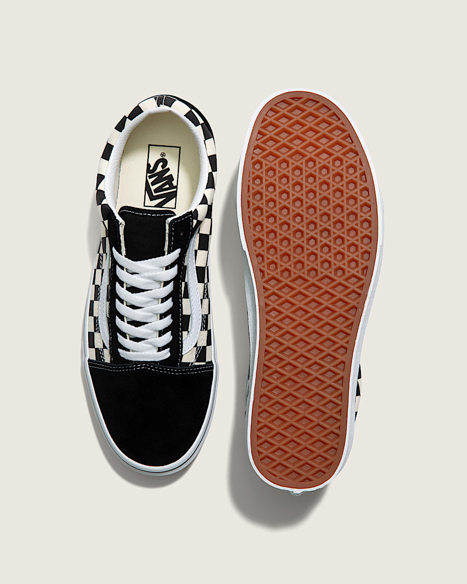 old skool checkerboard shoe
