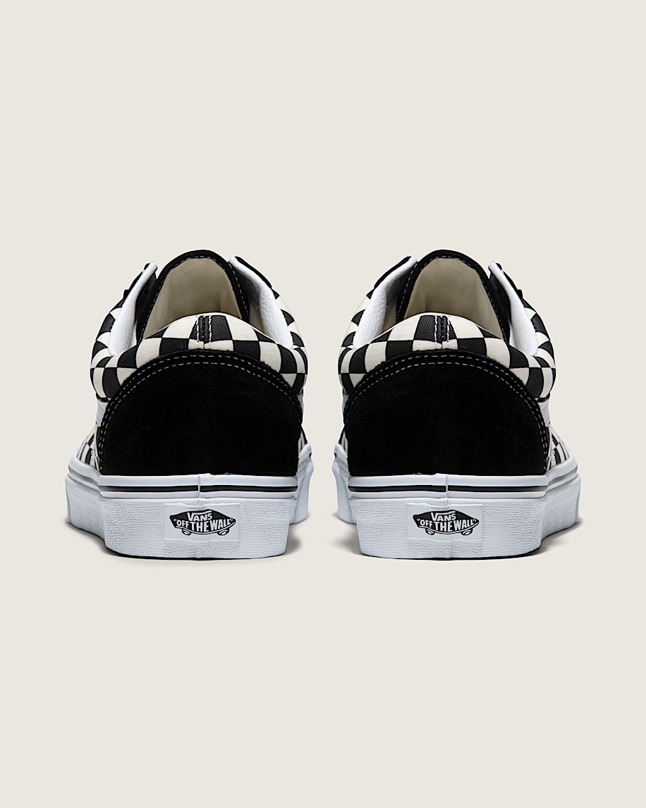 old skool checkerboard shoe