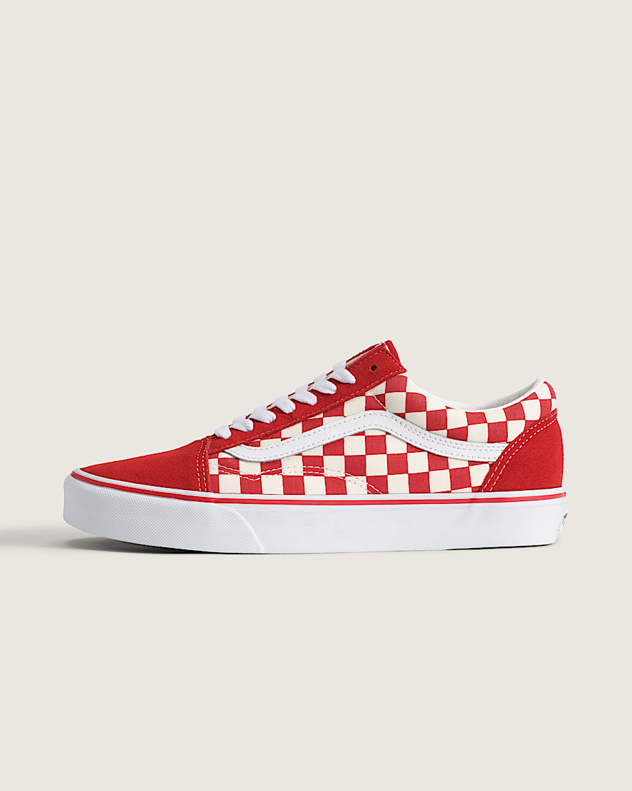 old skool checkerboard shoe