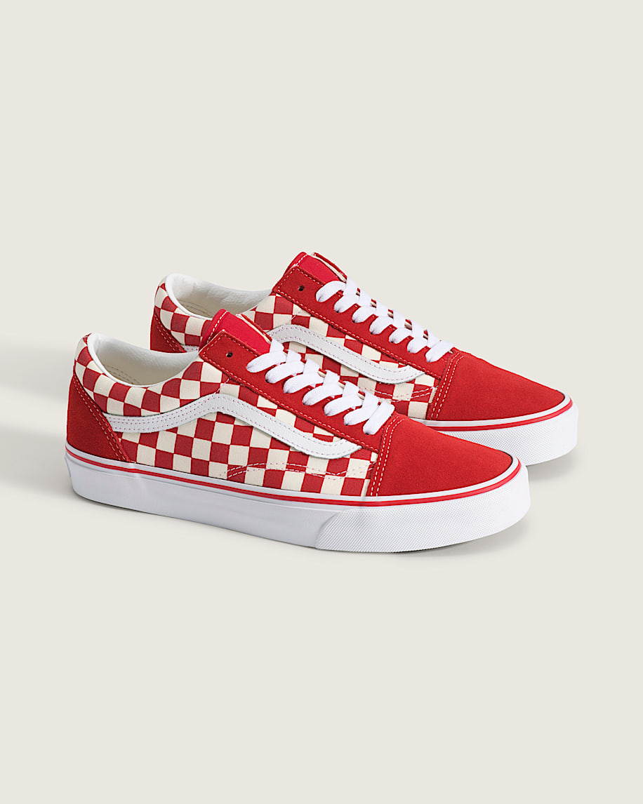 old skool checkerboard shoe