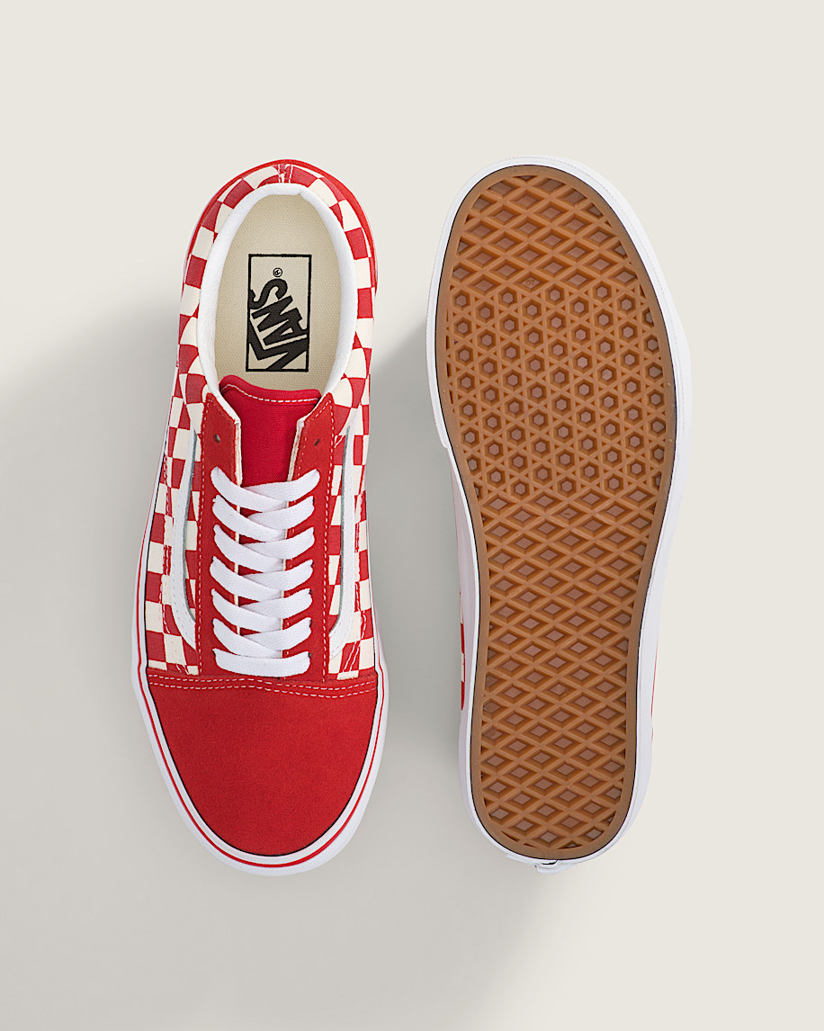 old skool checkerboard shoe