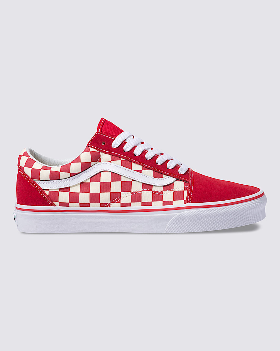 old skool checkerboard shoe