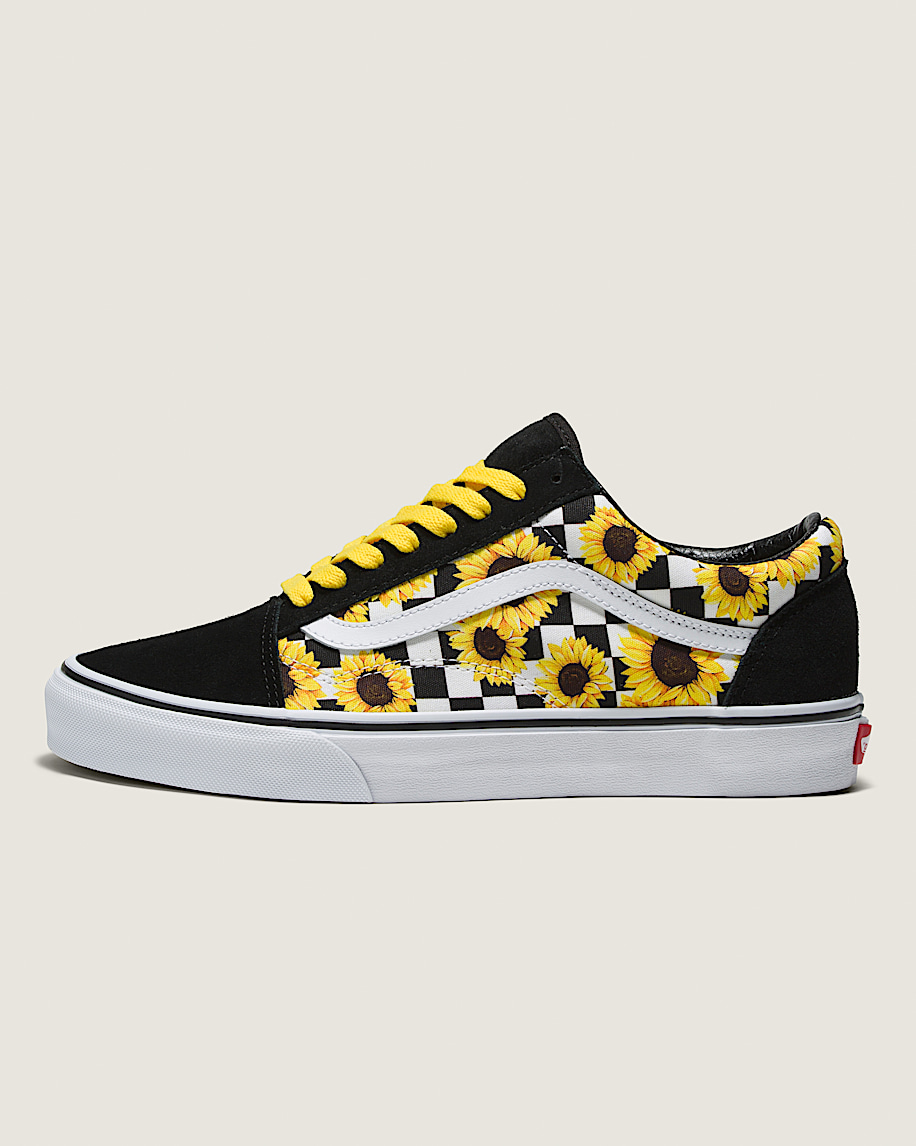 customs old skool checkerboard shoe
