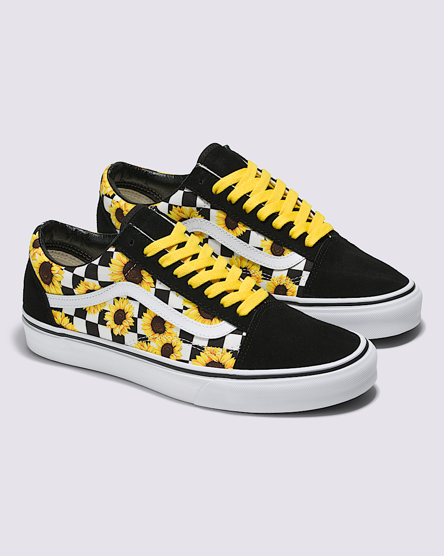 customs old skool checkerboard shoe